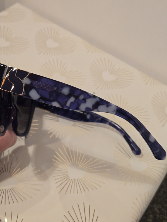 kate spade Women’s Blue Gradient Cat-Eye Sunglasses